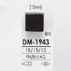 DM1943 Bottone pressofuso con gambo ad anello semisferico