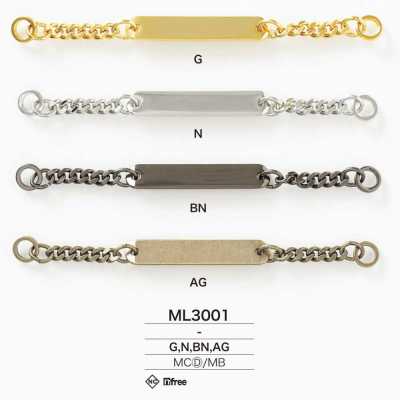 ML3001 Appendino per colletto pressofuso/ottone