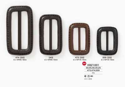 KBZ1001 Fibbia in resina di nylon