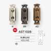 AST1028 Fermacordino in resina ABS/ottone