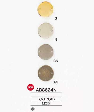 AB8624N Placca metallica pressofusa da cucire