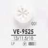 VE9525 Bottone a gambo a barra in resina poliestere