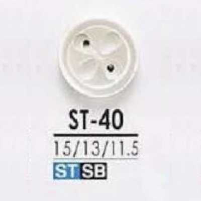 ST40 Bottone a 4 fori in conchiglia Takase
