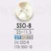 SSO8 Bottone in conchiglia a 2 fori