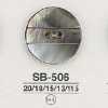 SB506 Bottone a due fori in madreperla nera