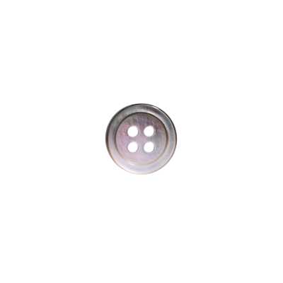 SB1725 Bottone in conchiglia madreperla nera a 4 fori