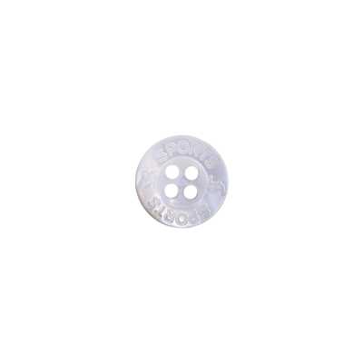 SB1005 Bottone in conchiglia madreperla nera a 4 fori