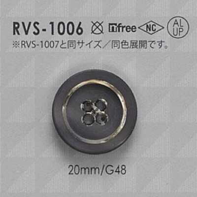 RVS1006 Bottone a 4 fori in alluminio/resina di poliestere