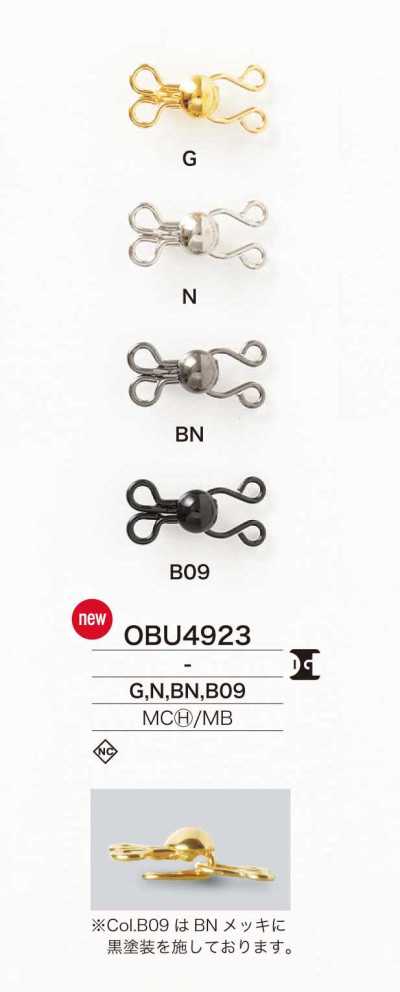 OBU4923 Altri bottoni realizzati in metallo/ottone