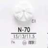 N70 Bottone con gambo a tunnel in resina di nylon