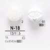 N18 Bottone con gambo a tunnel in resina di nylon