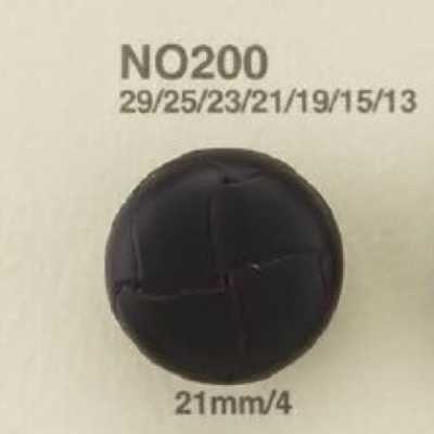NO200 Altri bottoni in pelle