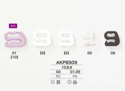 AKP8509 Accessori per cinghie in resina di nylon/resina di policarbonato