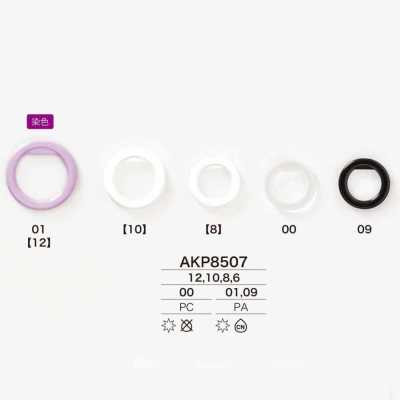 AKP8507 Minuteria per cinghie in resina di nylon/resina di policarbonato