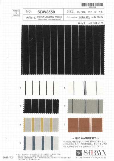 SBW3559 Finitura Mug Wash cotone/lino