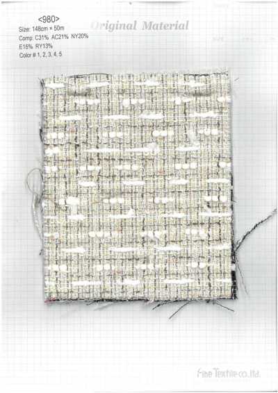 980 Filato fantasia Tweed estivo