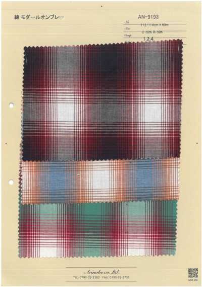 AN-9193 Cotone Modal Ombré