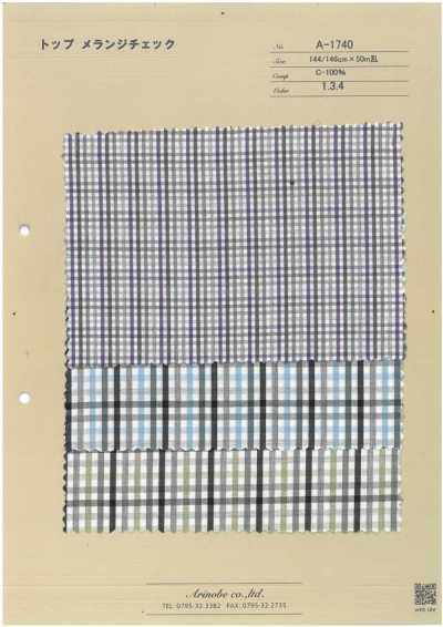A-1740 Top melange a quadri