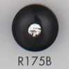 R175B Bottone in resina poliestere