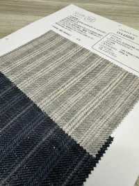 OA43585 Righe KIRISAME In Lino 40/1[Tessile / Tessuto] Oharayaseni Sottofoto