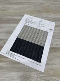 OA43585 Righe KIRISAME In Lino 40/1[Tessile / Tessuto] Oharayaseni Sottofoto