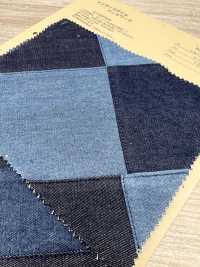 INDIA-2134 Patchwork Di Jeans Indaco[Tessile / Tessuto] ARINOBE CO., LTD. Sottofoto