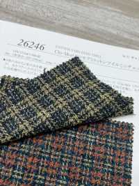 26246 Mini Check In Twill Di Cotone Clo-Mor[Tessile / Tessuto] SUNWELL Sottofoto