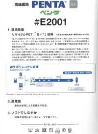 E2001 PENTA® &+ Fodera In Taffettà (Realizzato Con PET Riciclato)[Liner] TORAY Sottofoto