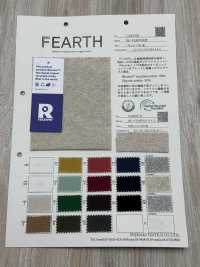 FJ940009 26/- F.EARTH Jersey P. Tintura Prodotto, Sottosbiancato[Tessile / Tessuto] Fujisaki Textile Sottofoto