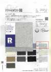 FJ940021 26/- F.EARTH French Terry 8683SP. Grigio mélange lavaggio a sapone