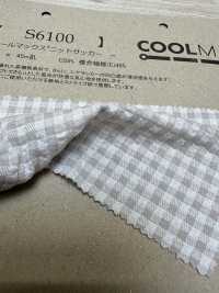 S6100 Seersucker Lavorato A Maglia COOLMAX®[Tessile / Tessuto] Fujisaki Textile Sottofoto