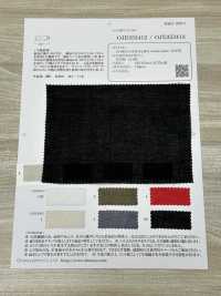 OJE353412 CV100/2×C100/2+L60/1 Tela Cotone Lino[Tessile / Tessuto] Oharayaseni Sottofoto