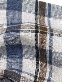 OM42269 TWIST LINEN Finitura Rondella Multi Check[Tessile / Tessuto] Oharayaseni Sottofoto