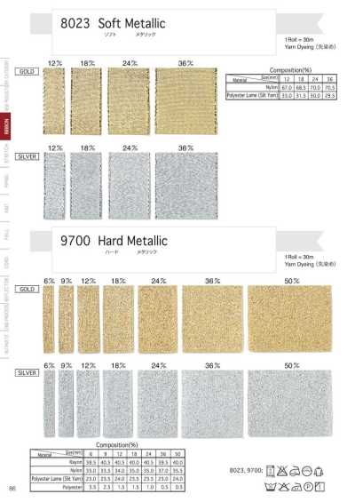9700 Metallico rigido