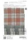 26249 OLD SLUB 10s Cotone Spina Di Pesce Madras Check