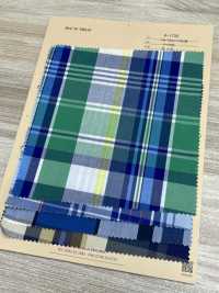 A-1733 Melange Madras Check[Tessile / Tessuto] ARINOBE CO., LTD. Sottofoto