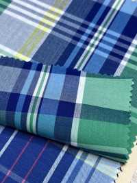 A-1733 Melange Madras Check[Tessile / Tessuto] ARINOBE CO., LTD. Sottofoto