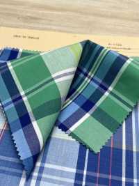 A-1733 Melange Madras Check[Tessile / Tessuto] ARINOBE CO., LTD. Sottofoto