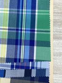 A-1733 Melange Madras Check[Tessile / Tessuto] ARINOBE CO., LTD. Sottofoto