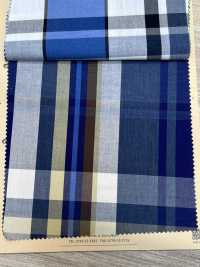 A-1733 Melange Madras Check[Tessile / Tessuto] ARINOBE CO., LTD. Sottofoto