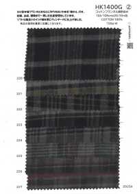 HK1400G Flanella Di Cotone Tinta A Pigmenti[Tessile / Tessuto] KOYAMA Sottofoto