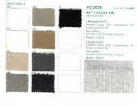 YG12038 Ocot 40 //- Tessuto A Costine Spandex TERECO[Tessile / Tessuto] YAGI Foto secondaria