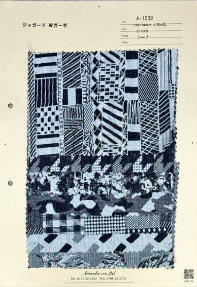 A-1538 Garza doppia jacquard