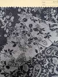 A-1774 Jacquard Indaco[Tessile / Tessuto] ARINOBE CO., LTD. Sottofoto