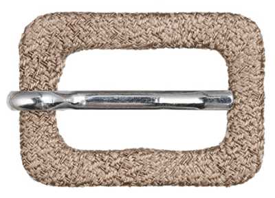 LOIRE-NOSTICK Fibbia Roire senza barra centrale, larghezza cintura 15 mm
