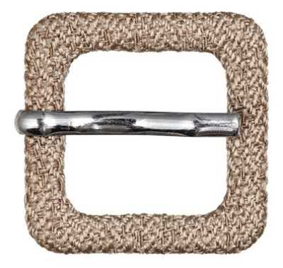 ISAR-NOSTICK Izar Fibbia senza barra centrale per cintura Larghezza 20 mm