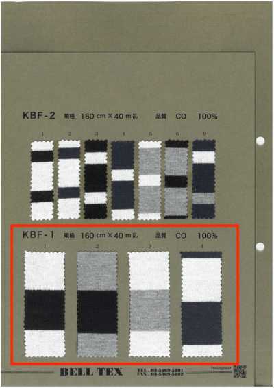 KBF-1 Jersey a righe orizzontali 40/2