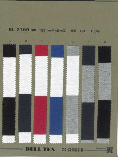 BL2100 40/2 Jersey a righe orizzontali