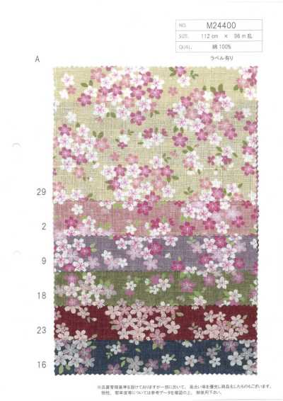 M24400-A Stampa Dobby in cotone