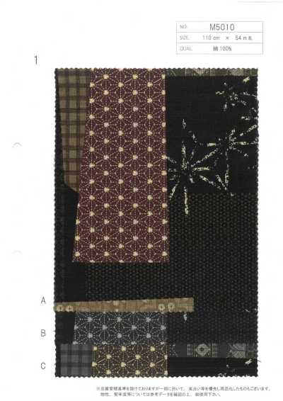 M5010-1 Stampa Dobby in cotone
